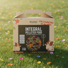 Animor 花草日糧(天竺鼠)- 全營養配方並添加精選乾花草 - 2kg Animor 花草日糧(天竺鼠)- 全營養配方並添加精選乾花草 - 2kg