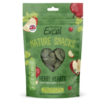 Burgess Excel 香草蘋果味心型小食 60g