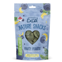 Burgess Excel 香蕉藍莓味心型小食 60g 