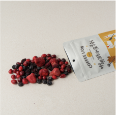 咖啡獅泌尿保健莓果組 (草莓+蔓越莓+藍莓+桑椹) 30g