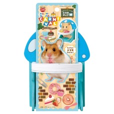 Marukan 倉鼠嘉年華粉藍色木製餐椅 - M Marukan 倉鼠嘉年華粉藍色木製餐椅 - M