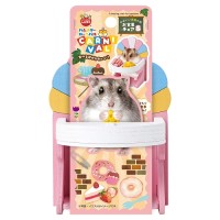 Marukan 倉鼠嘉年華粉紅色木製餐椅 - S Marukan 倉鼠嘉年華粉紅色木製餐椅 - S