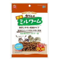 Marukan 小動物食用麵包蟲80g