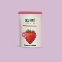 Momi 兔兔草莓凍乾小食15g 